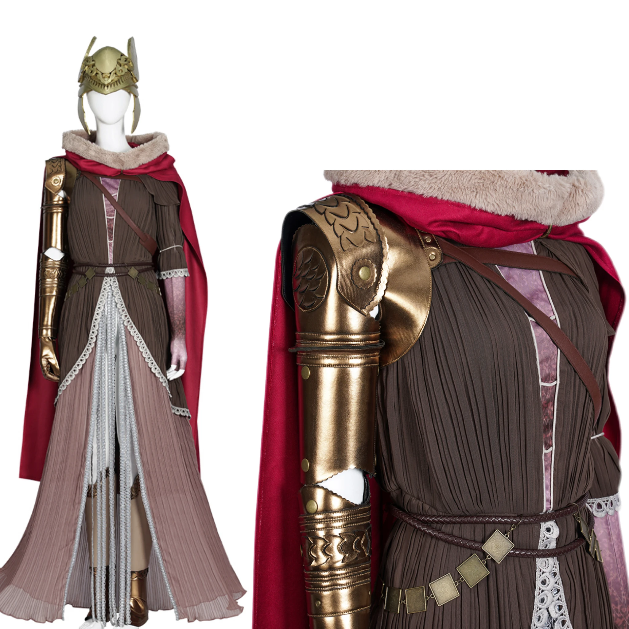 

Malenia Cosplay Costume Disfraz Adult Women Halloween Carnival Party Clothing