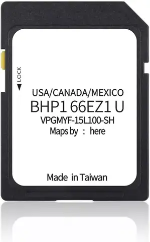 BHP166EZ1U GPS SD Card for Mazda 2014-2023 with North America Maps
