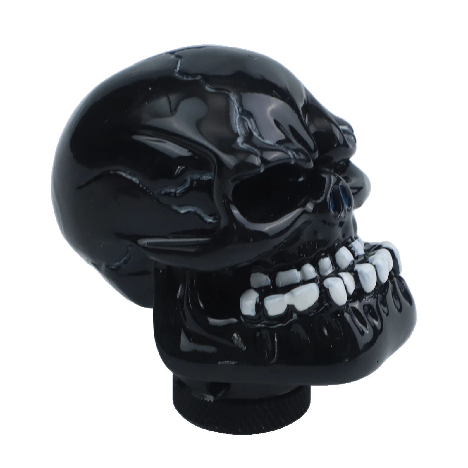 Car Skull Shift Head Gear Knob Replacement For Most Vehicles Compatible With Various Car Models ABS Material Includes Tool