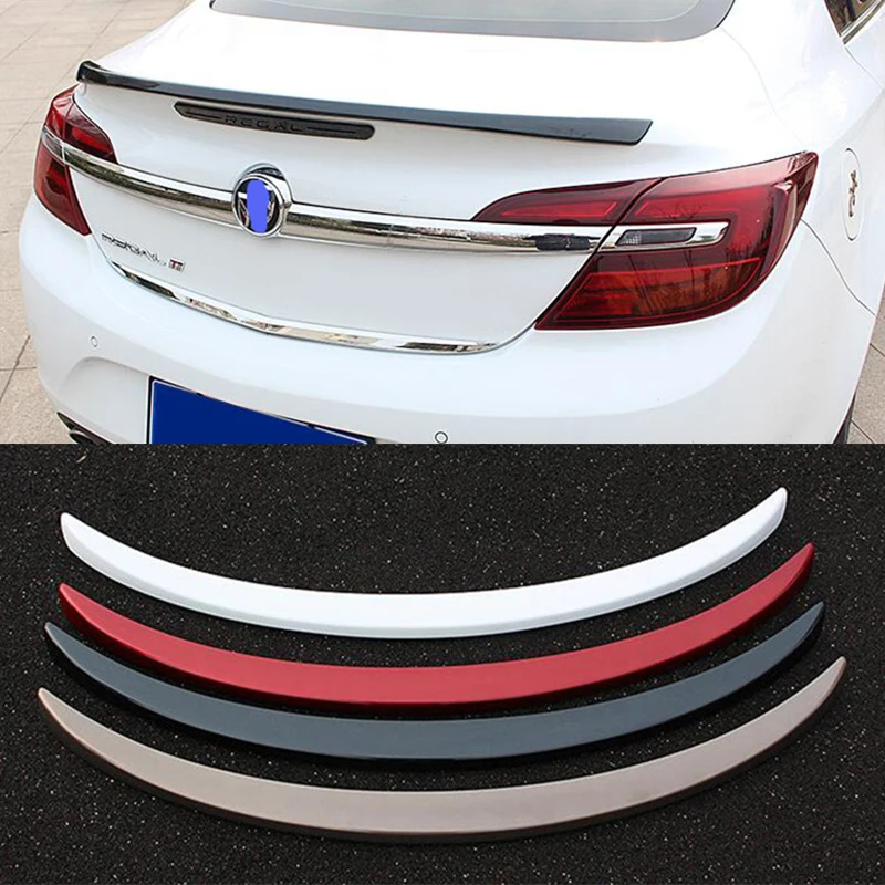 For Buick Regal Opel Insignia 2014 2015 2016 Spoiler Wings Car Trunk Rear Tail  Lip ABS Material Accessories Body Kit