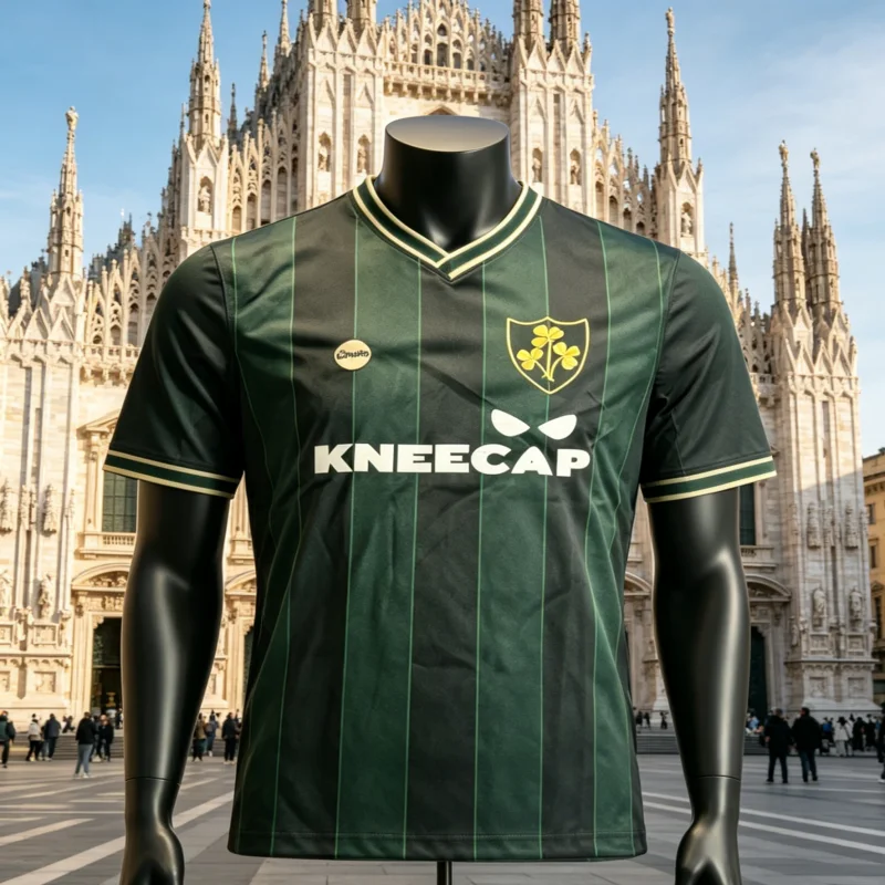 KNEECAP Irland Weißes Sport-T-Shirt Shamrock Irish Heritage Trikot für Kinder und Erwachsene, Trainings- und Alltags-Trikot, Familien-Matching-Trikot – Detail 1