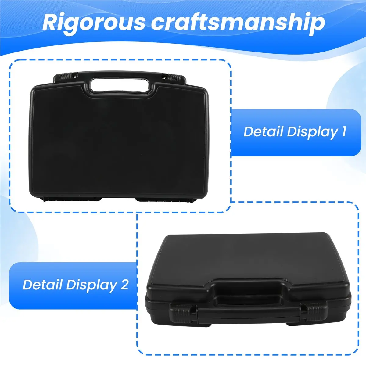 (DT37) Hard Storage Travel Case Handbag Bag Fits for PGX24 Wireless Microphone System