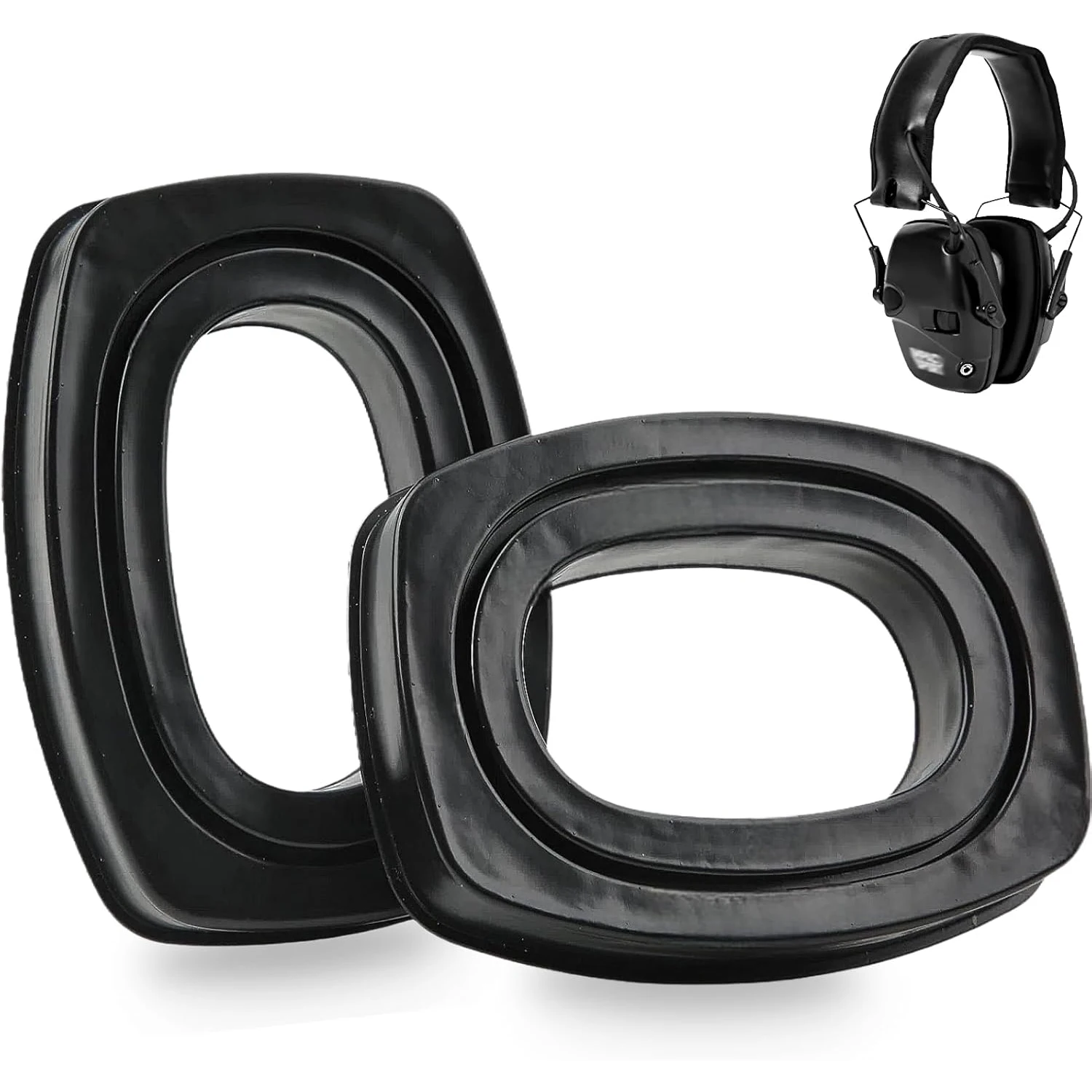 

Replacement Gel Ear Pads for HL Impact Sport Pro Sync Leightning and Professional Model, ZOHAN EM054 Earmuffs
