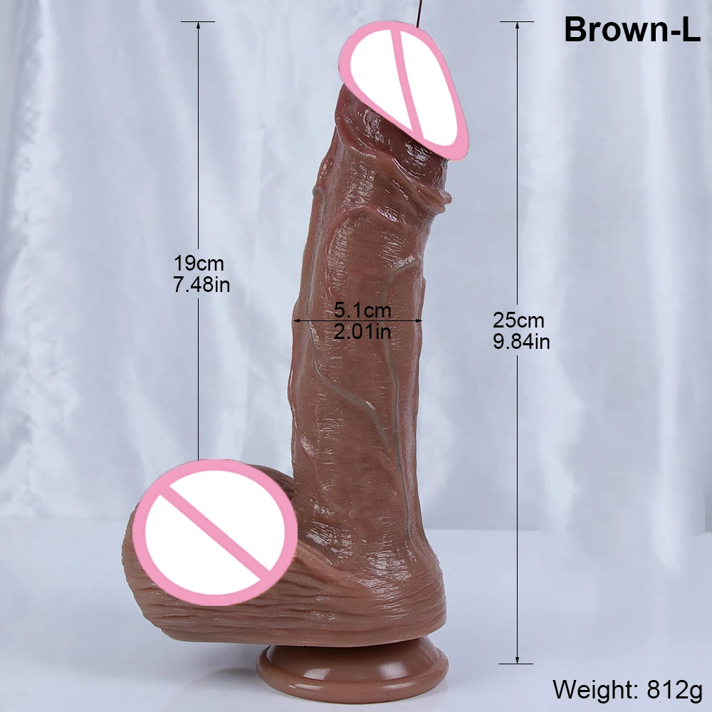 Realistic Dildo Big Huge Penis With Suction Cup Silicone Adult Shop Sex Toys For Woman Men Fake Dick Anal Butt Plug Masturbation