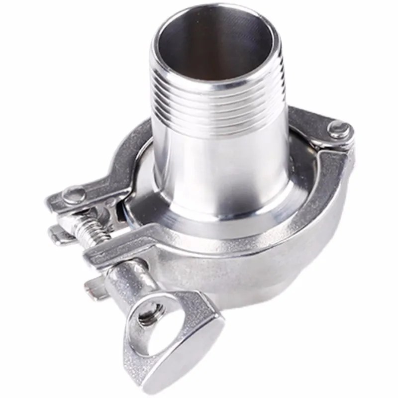 

1/4“ 3/8” 1/2" 3/4" 1” 1-1/4” 2”(19/25/32/38/45/57MM)304 Stainless Steel Sanitary Clamp Quick Fitting External Wire Suit