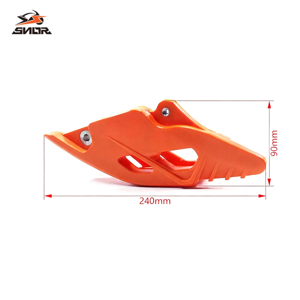 

Черная направляющая цепи SNOR для мотоцикла, направляющая для защиты цепи для KTM HUSQVARNA GASGAS SX SXF XC XCF EXC-F FC FE MC ECF 2023-2024