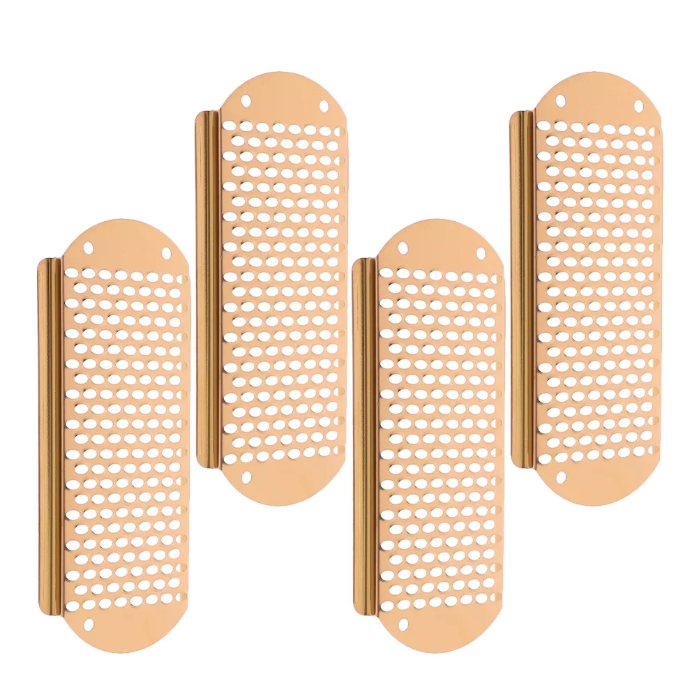 4 Pcs Pumice Stone Detachable Foot Scrubber Pedicure Tools for Feet Hard Skin Remover Shaver Dead Grater Rasp Crusty