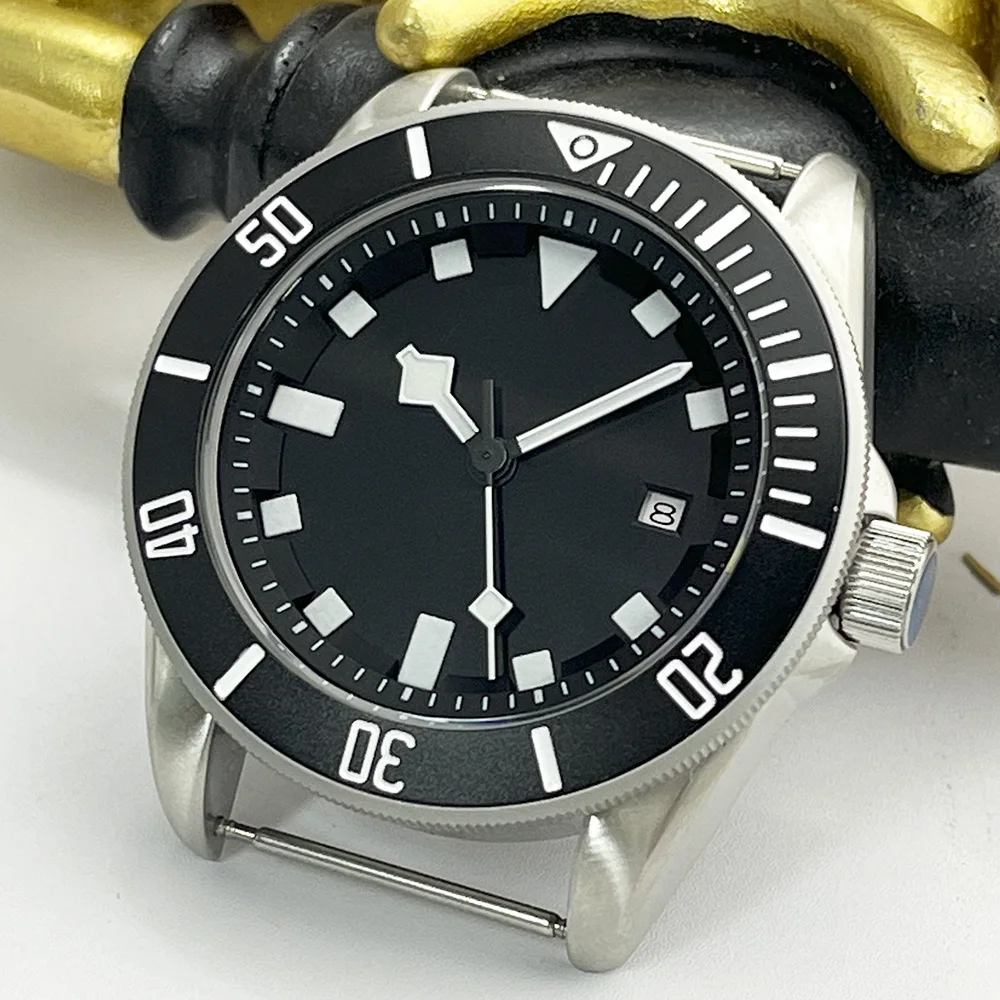 

Корпус из нержавеющей стали диаметром 42 мм, зеленый военный циферблат, мужские роскошные спортивные водонепроницаемые механические часы с автоматическим механизмом SS