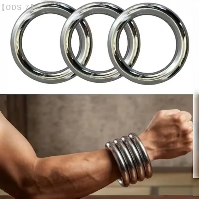 [ODS-7]Durable Steel Kung Fu Weighted Bracelet Adjustable Counterweight Strength Training Gear for Martial Arts Enthusiasts【WO】