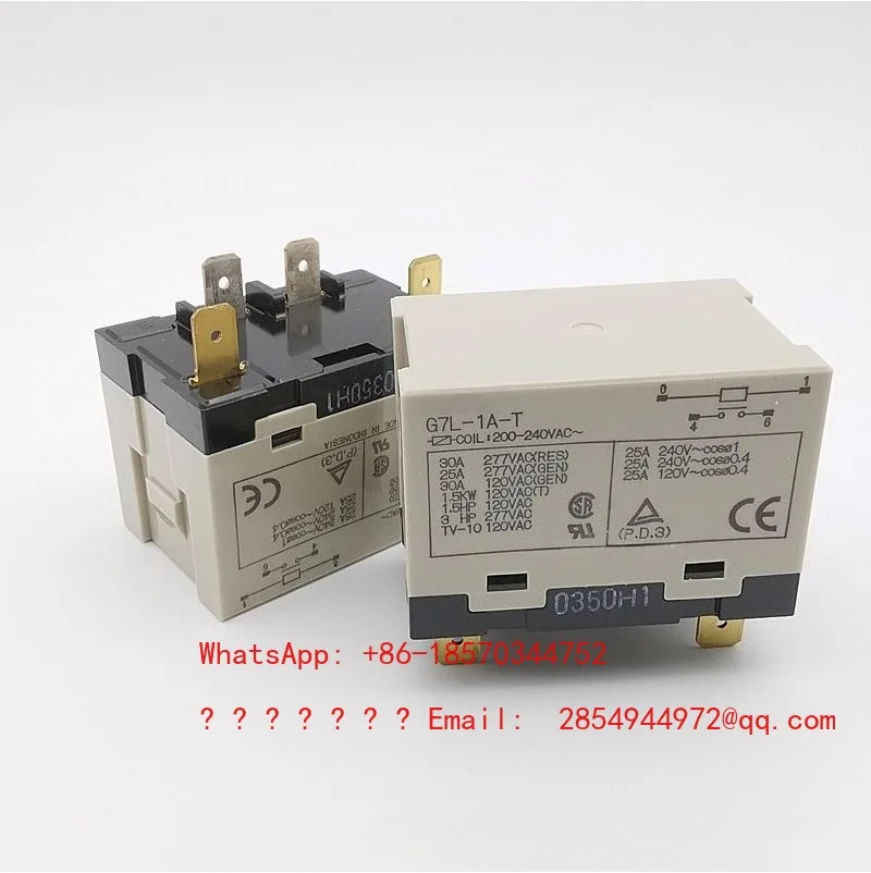 High Power Air Conditioning Relay G7L-1A-T 4 Pins 220V30A New Spot