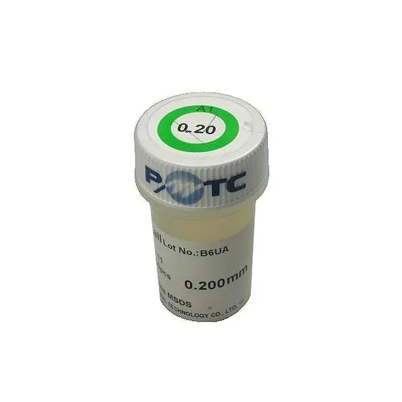 Imagem -03 - Pmtc-bga Solder Balls Tin Beads 250k Partículas 0.2 0.25 0.3 0.35 0.450.6 mm Telefone Chip Retrabalho de Solda Reballing