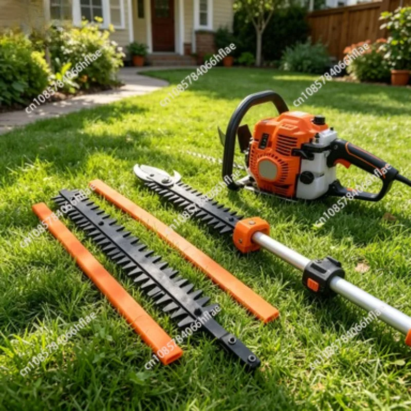 High Brush Lawn Mower Hedge Trimmer Head 26Mm/28Mm 7/9 Spline Harvester Lawn Mower Garden Tool Spare Parts CCCDD