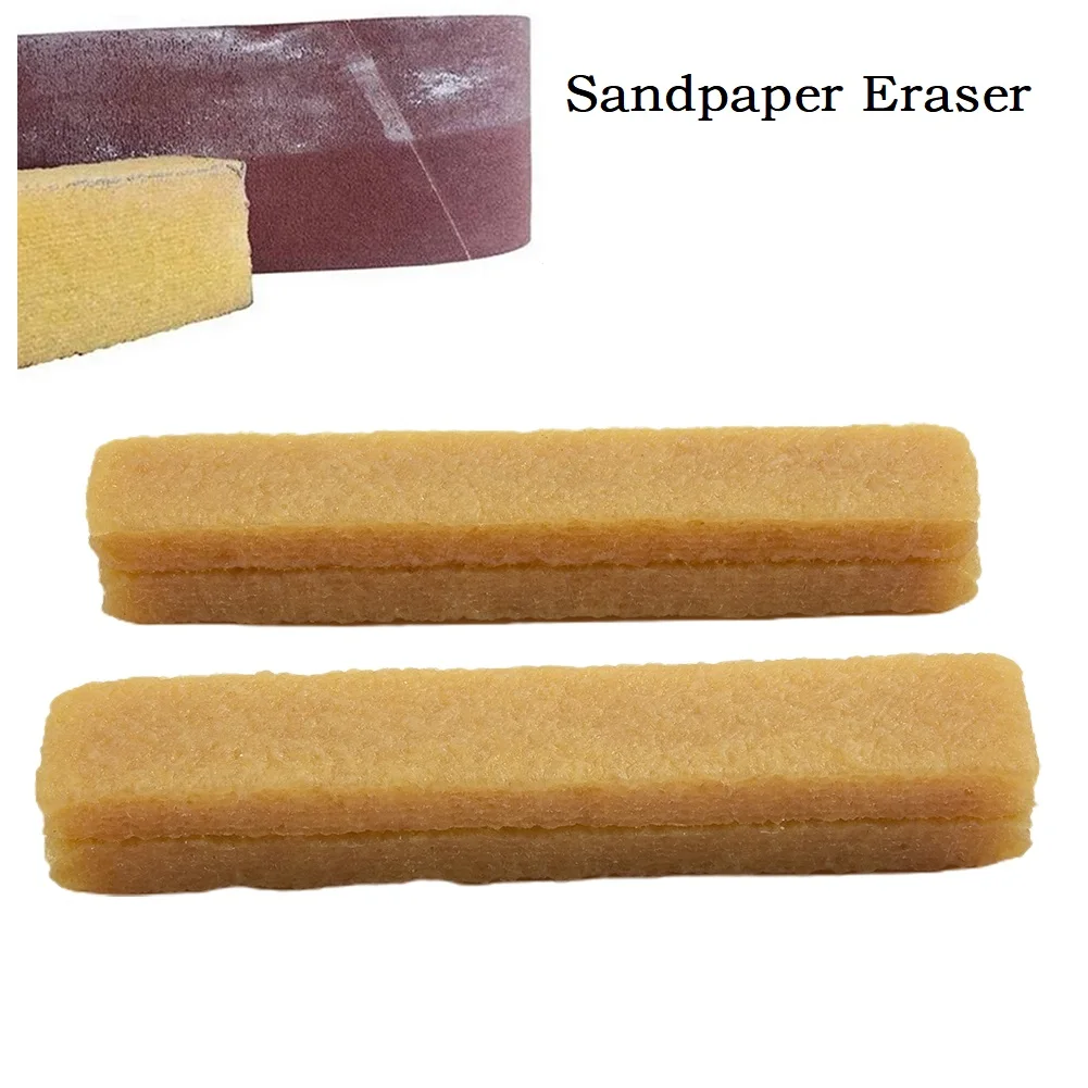 

1/2Pcs Reusable Small Cleaning Eraser For Belt Disc Sander Abrasive Cleaning Glue Sanding Belt Band Drum Cleaner Sandpaper