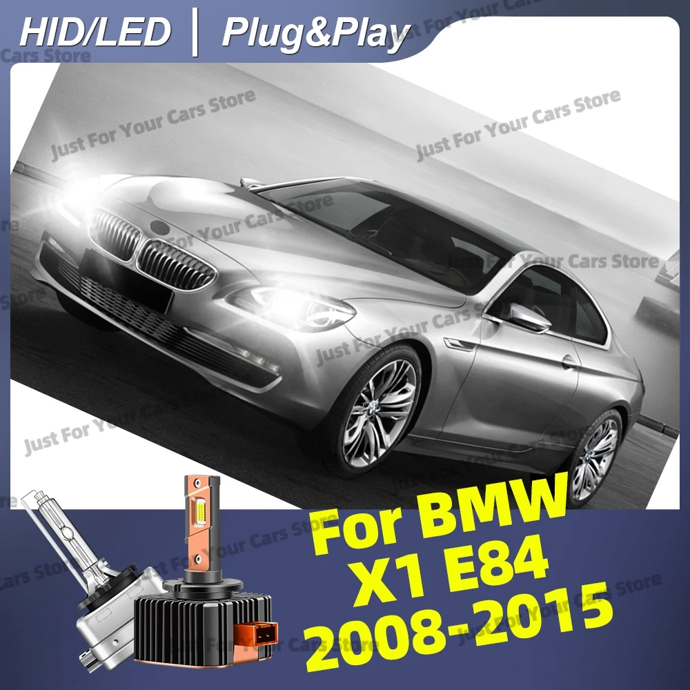 

2 светодиодные лампы для фар/ксеноновые фары HID 6000K D1S D1 12V для BMW X1 E84 2008-2015 2009 2010 2011 2012 2013 2014