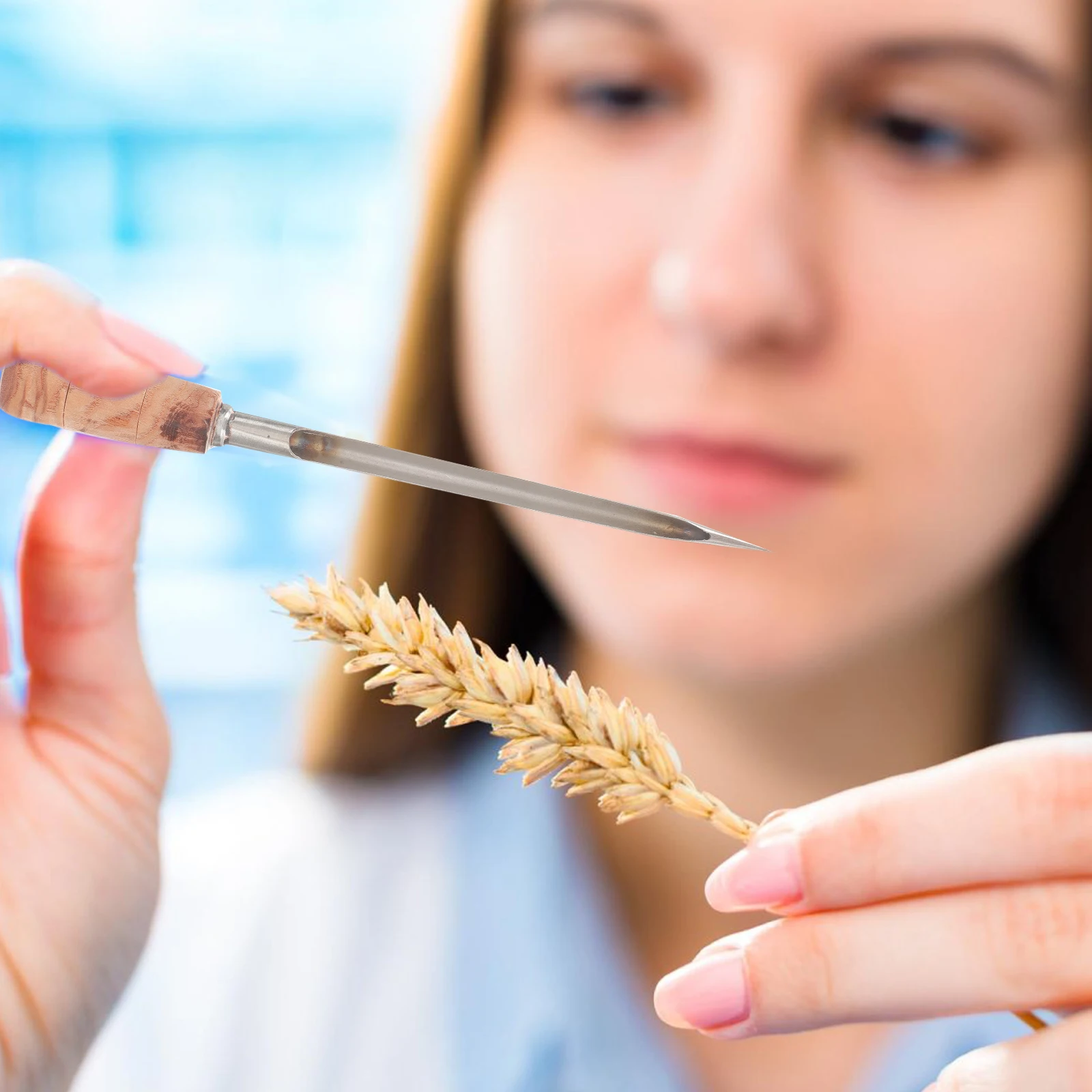 Stainless Steel Grain Sampler Sampler Rice Tool Multi Functional Farm Equipment Sorghum Wheat Corn Powder Solid Probe