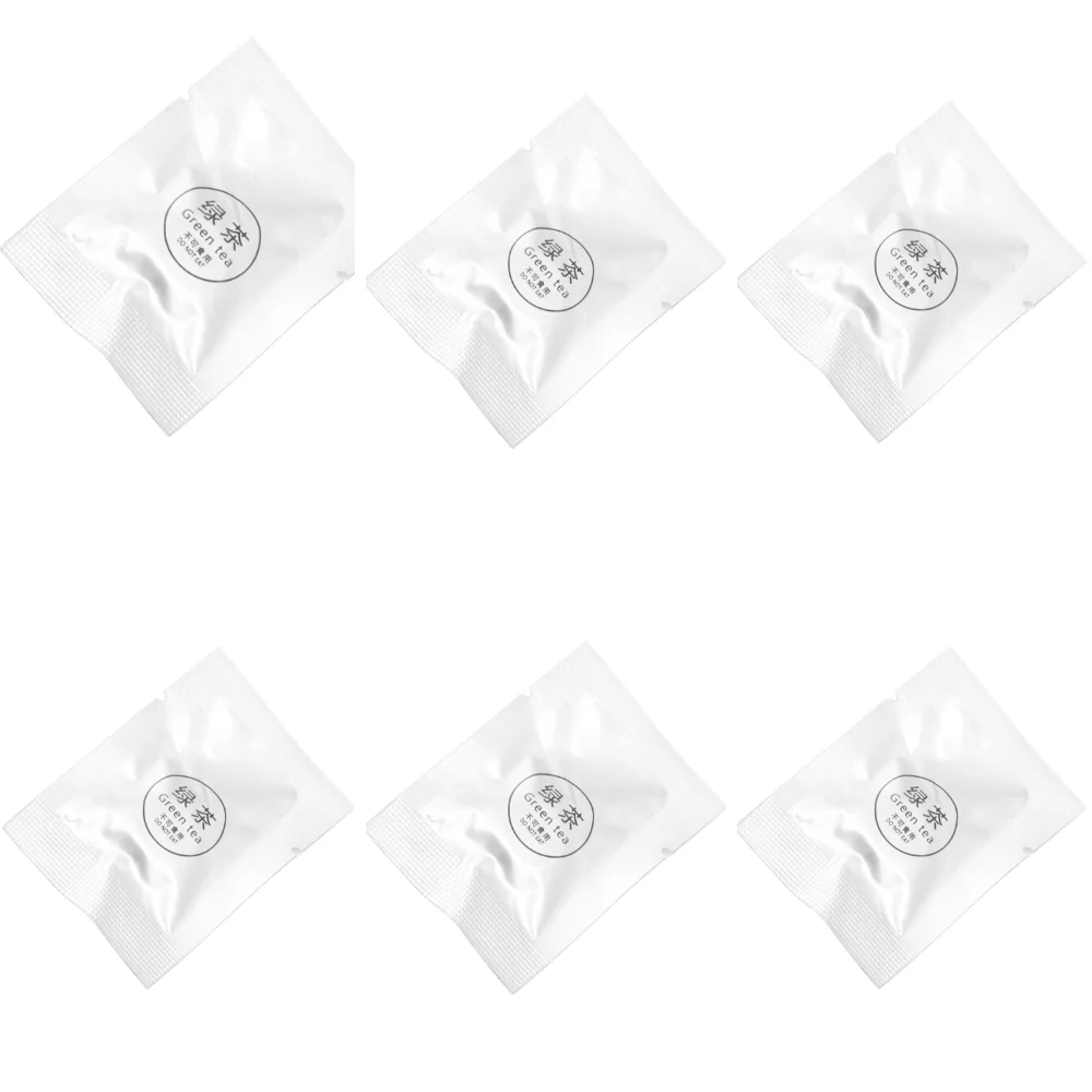 6PCS Replacement Refill Car Fragrance Replacement Pads Green Tea Flavor Sliver Car Fragrance Replacement Tablets Air Vent Clip