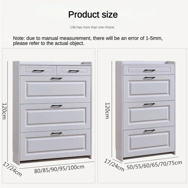 Minimalist Design Fashionable Corner Cabinet with Drawers for Shoes Storage Wholesale Price Custom Wooden Shoe Cabinet Furniture