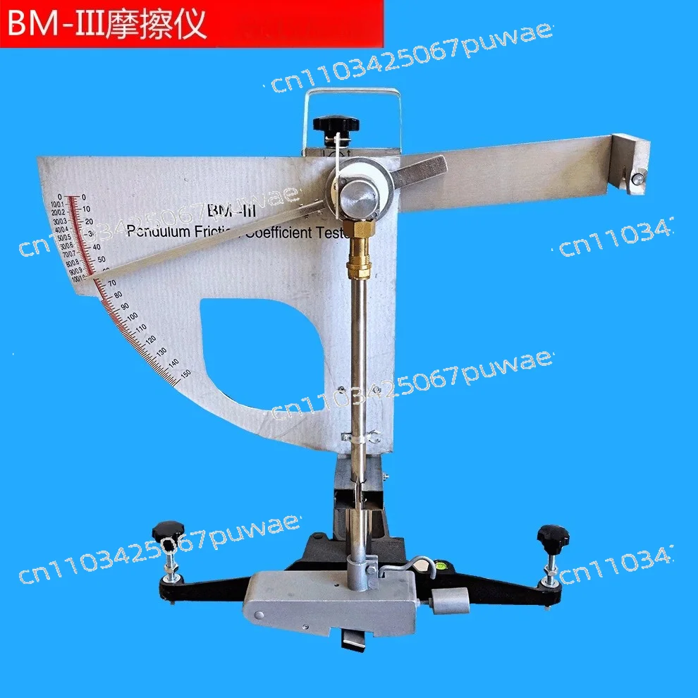 Pendulum Skid Resistance Friction Coefficient Testing Machine Coefficient of Friction Tester