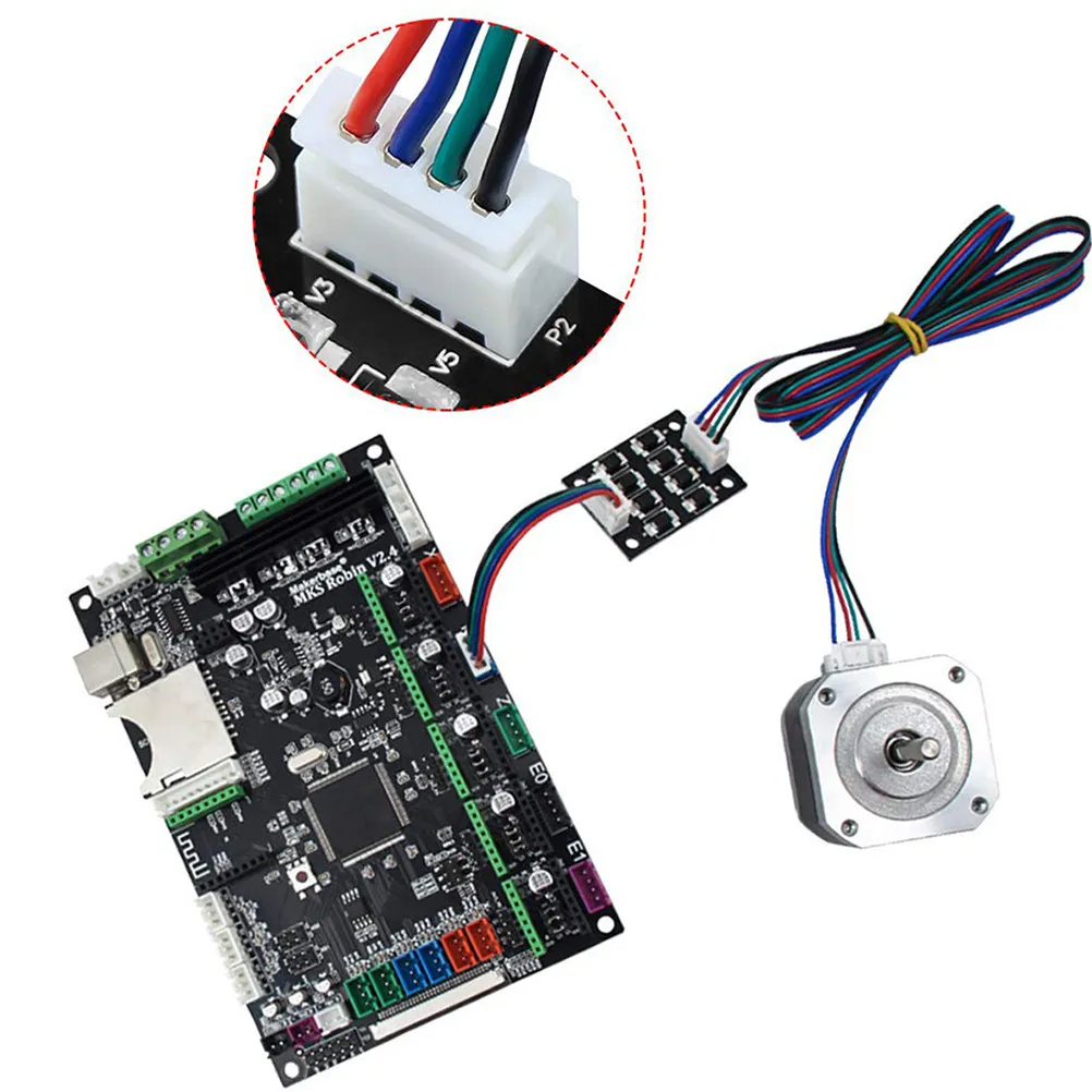 

3Pcs 3D Printer Filter Accessory Smoother Vibration Reduction Module for Parallel Arm Structure Stable Signal Long