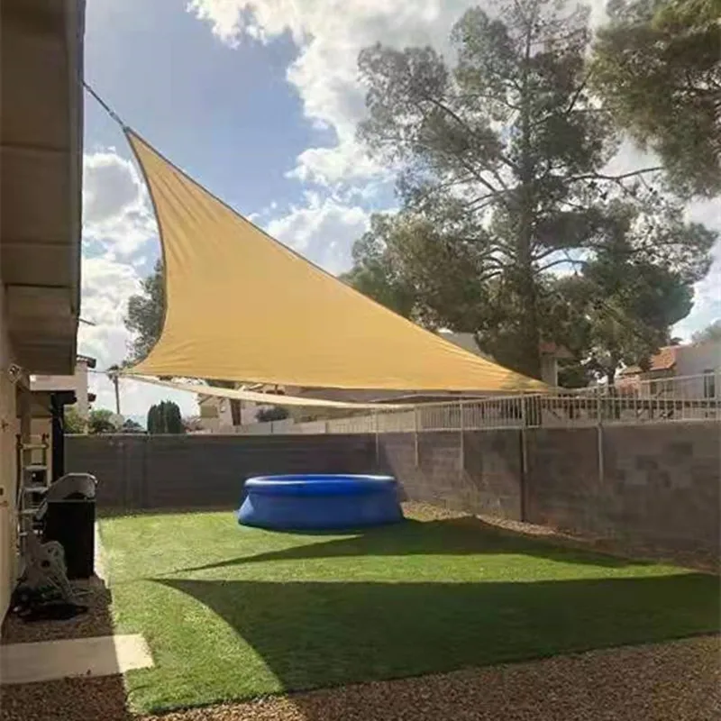 

5x5x7 M Summer Garden HDPE Sun Shade Sail with 98% UV Block for Outdoor Awning, Patio ,Camping, Carport