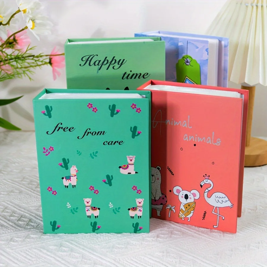 Simple modern cartoon 6 inch 100 card small album