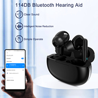Hearing Aids Hearing Amplifiers for Moderate Hearing Loss Noise Cancelling Clarity Sound Fashion Design with Charging Box
