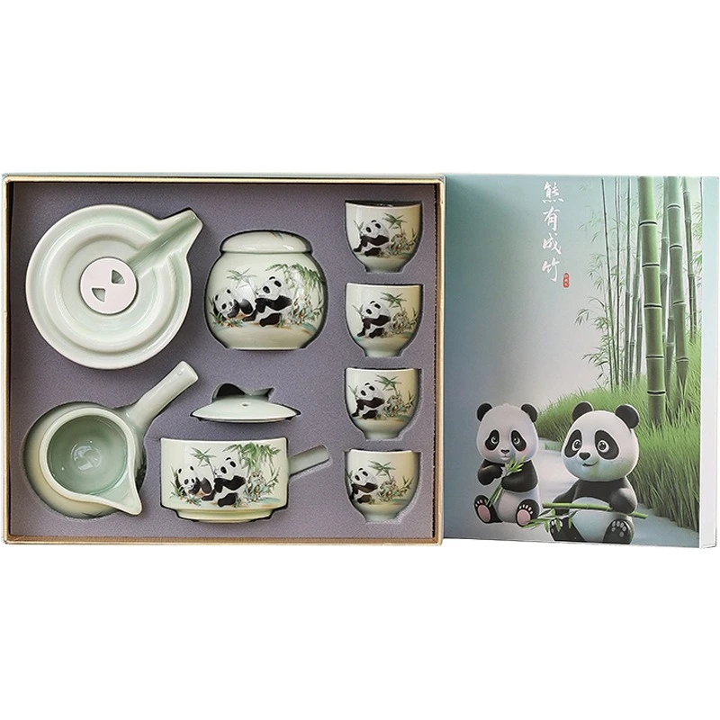 

tea set Ceramic household tea set Teacup teapot