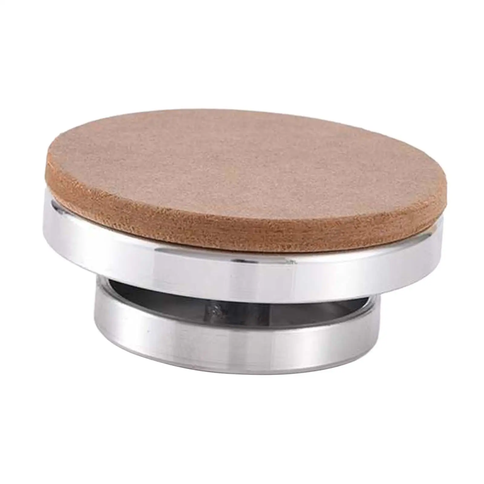 Sculpting Wheel Turntable for Pottery Clay Art with 360 Degree Rotation Stainless Steel and Fiberboard Construction for Adults