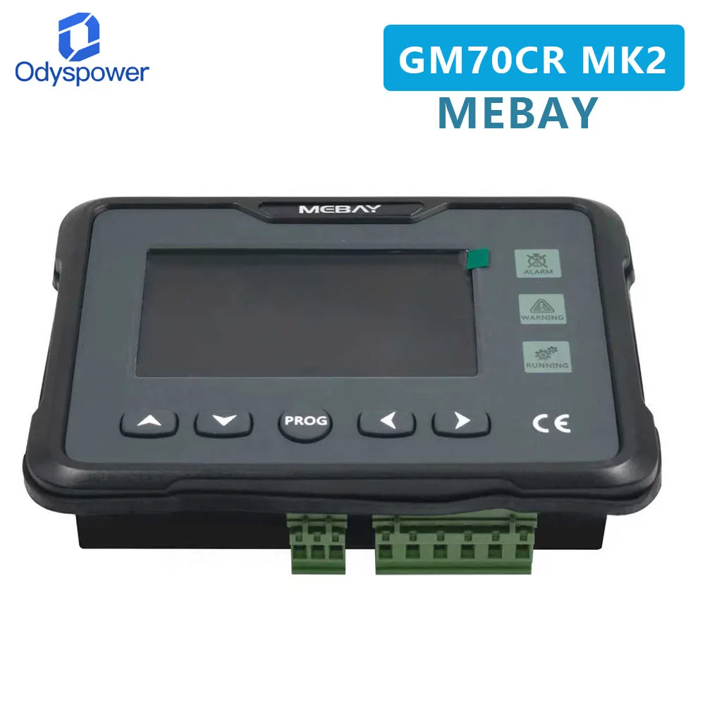 Mebay GM70CR MK2 Digital Meter Multi Function Monitor With CAN Port J1939 Protocol Generator Parts