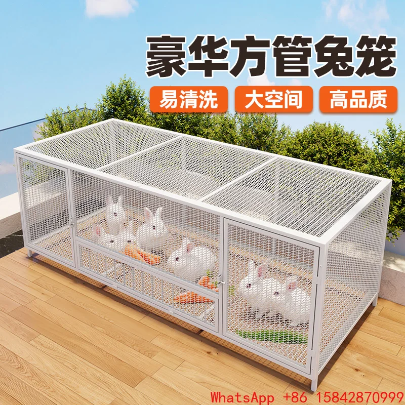 cage-a-pigeons-en-fil-de-fer-barbele-villa-de-lapin-d'interieur-king-size-pour-la-maison