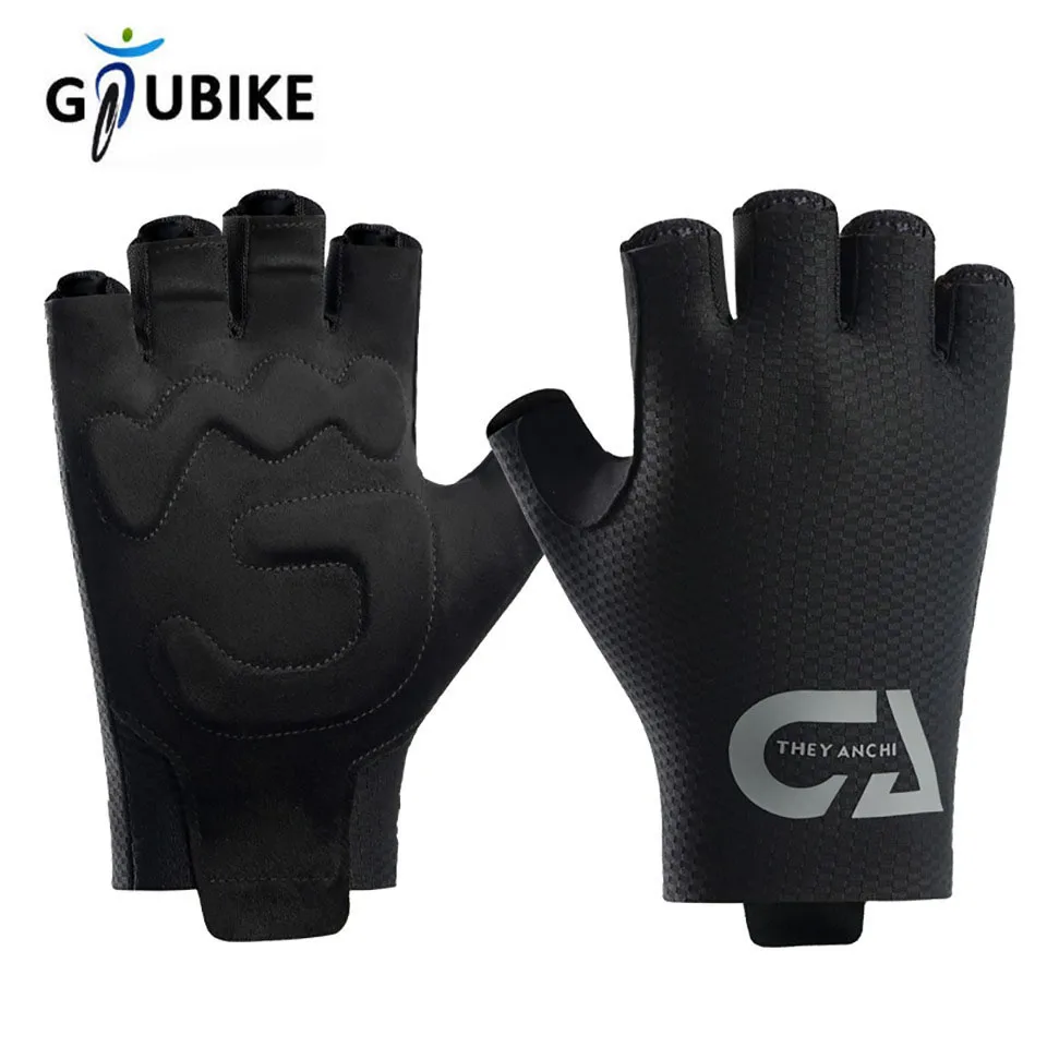 GTUBIKE Cycling Gloves Half Finger Summer Men Women MTB Gloves Shock-absorption Mountain Bike Sports Gloves Cycling Accessories