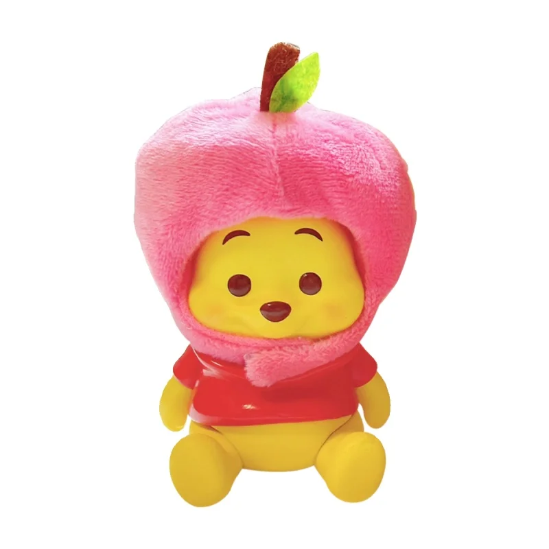 MINISO ديزني غرزة صندوق أعمى بوه الدب الفاكهة تحت عنوان غطاء رأس سلسلة أفخم صندوق أعمى أنيمي المرآب عدة ألعاب أطفال تخمين الهدايا