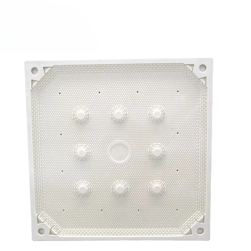 Dual flow chamber plate 1500x1500mm filtrate technology is 30% faster than standard filter press equipment