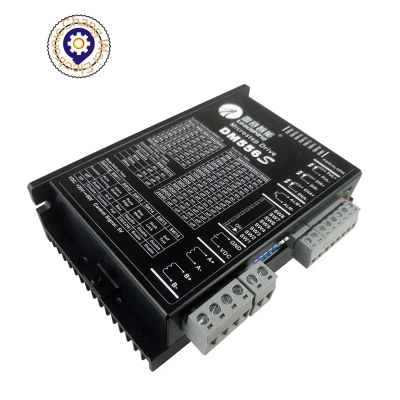 Leadshine Original New 2Phase Stepper Motor Driver DM556S Power Supply Voltage 20-50VDC Current 4.2A 5.6A Engraving Machine
