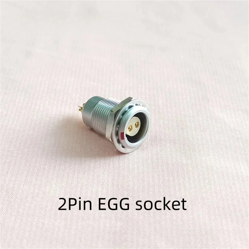 

1 шт., HIFI, гнездовая розетка EGG, 2-контактный серебристый металлический круглый двухтактный самоблокирующийся разъем, подходит для фокусной узоры, штекер гарнитуры