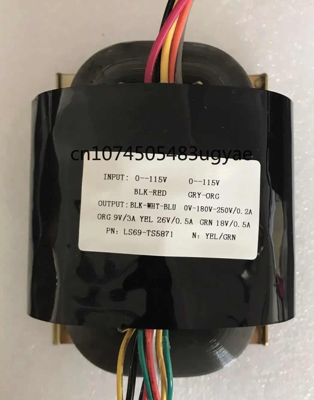 

Oxygen Free Copper Customized R80-LS69 Transformer Without Noise, Vibration, and Interference