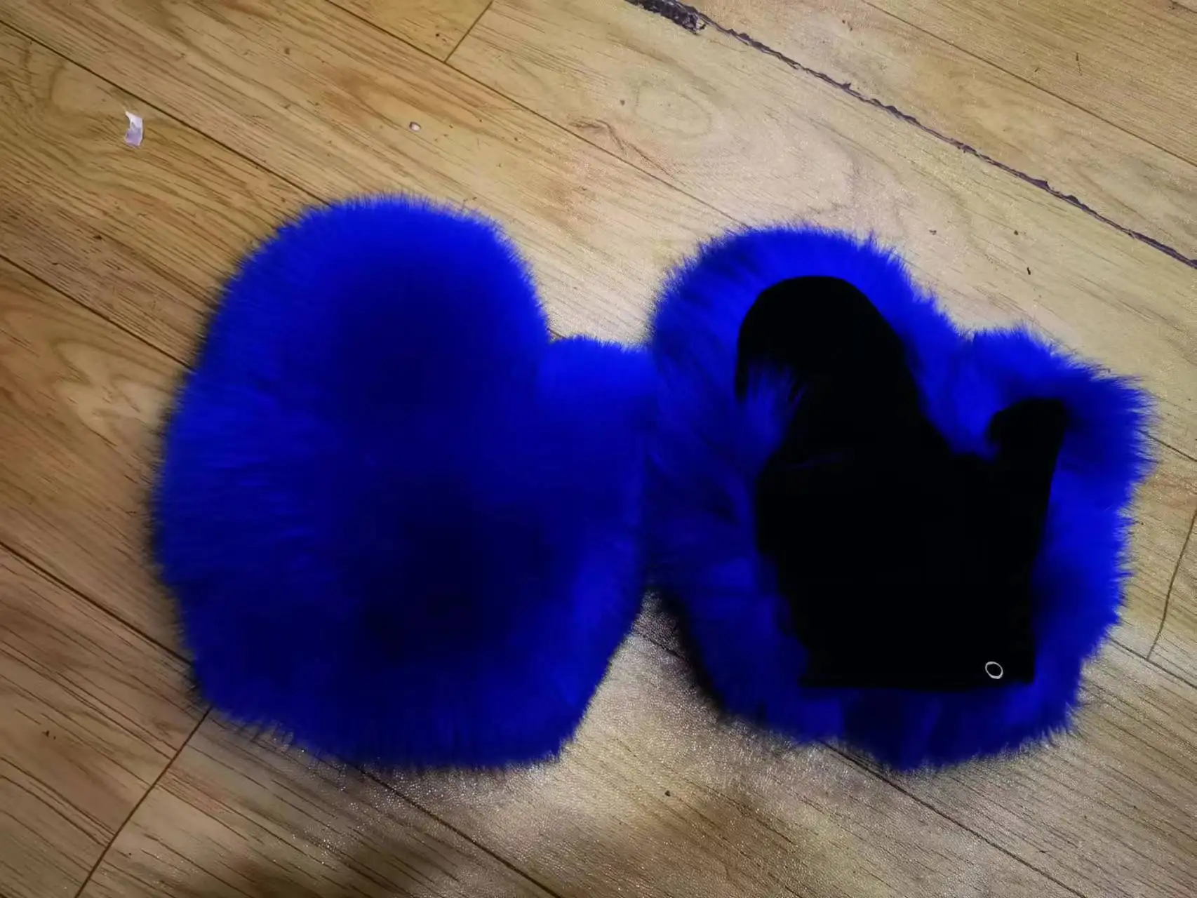 Neue Marke Winter Frauen natürliche echte Fuchs Pelz Handschuhe warm echte Fuchs Pelz Fäustlinge Mädchen Mode Luxus echte Fuchs Pelz Handschuh – Detail 7