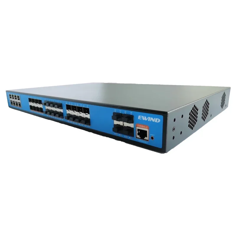Professioneller Layer 3 L3 Managed Enterprise Ethernet Switch 8 Port RJ45 24 Port 1000M SFP 4 Port 10G SFP+ Fiber Core Switch