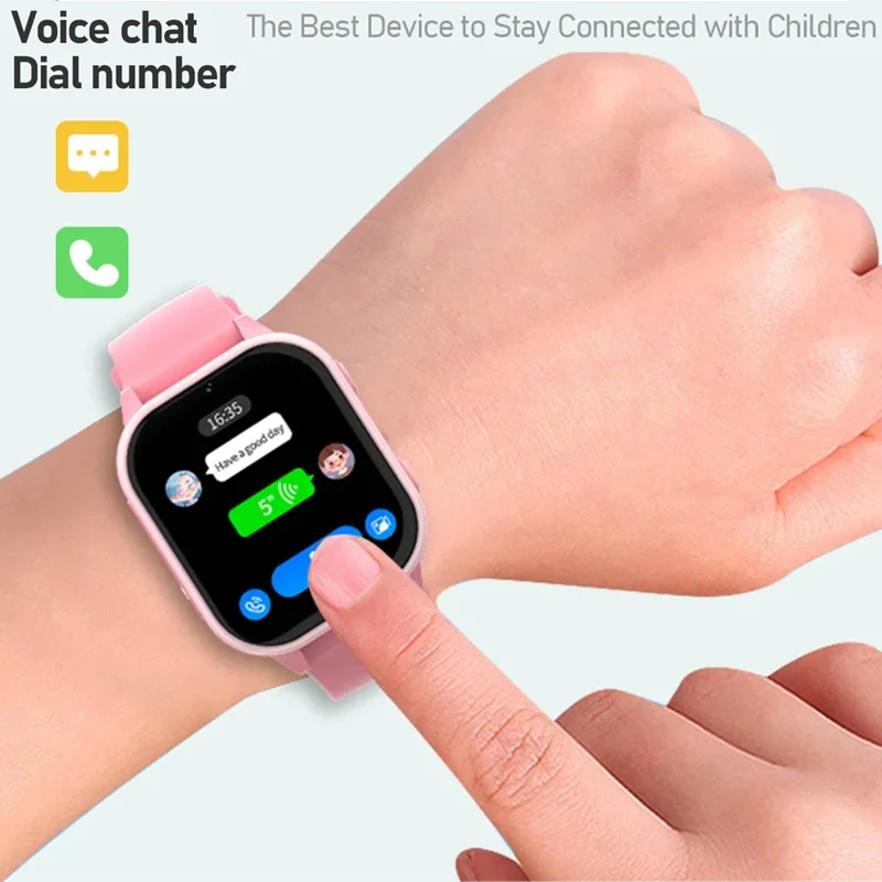 Wonlex-Smartwatch infantil com câmera de vídeo chamada, Smartwatch infantil, GPS, SOS, WiFi, localização, Whatsapp, KT19Pro, Android 8.1, 4G