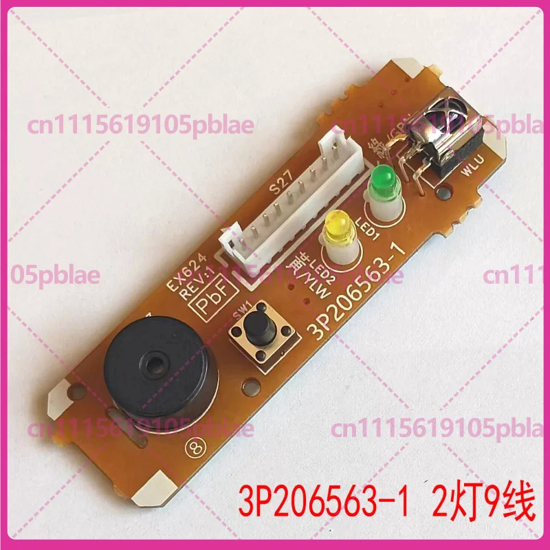 2‑in‑1 IR Receiver Keypad PCB Board Replacement 3P206563‑1 3P185701‑4‑1P For Daikin Air Conditioner Repair Spare Part