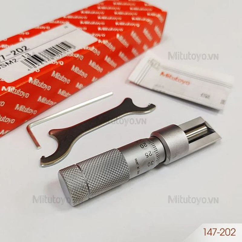 2025 Mitutoyo 147-202 for sprayer cans range 0-13mm 0.01mm Can Seam Micrometers