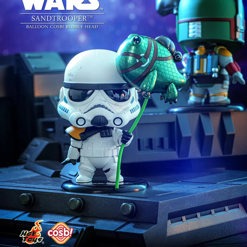ใหม่ของแท้ HotToys Star Wars บอลลูน Party Series COSBI กล่องตาบอด Mini Figurine ของเล่นสะสมของขวัญ