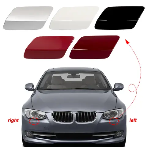 Front Bumper Headlight Washer Cover For BMW 328i 335I 335IS E92 E93 Coupe Convertible Accessories 2011-2013 61677253393
