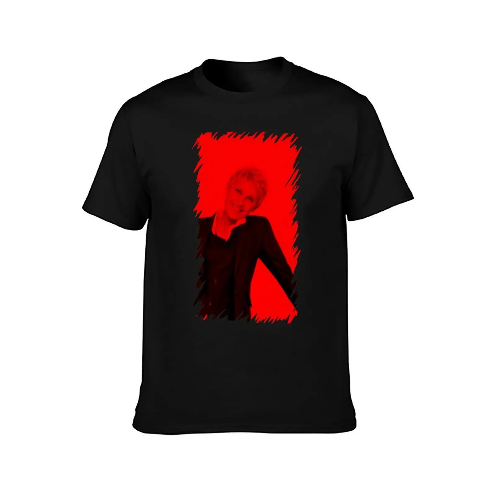 Ellen Degeneres - Celebrity T-Shirt, Summer Casual Cotton Tee, Oversized Streetwear Tops, Vintage Graphic Print, 100% Cotton