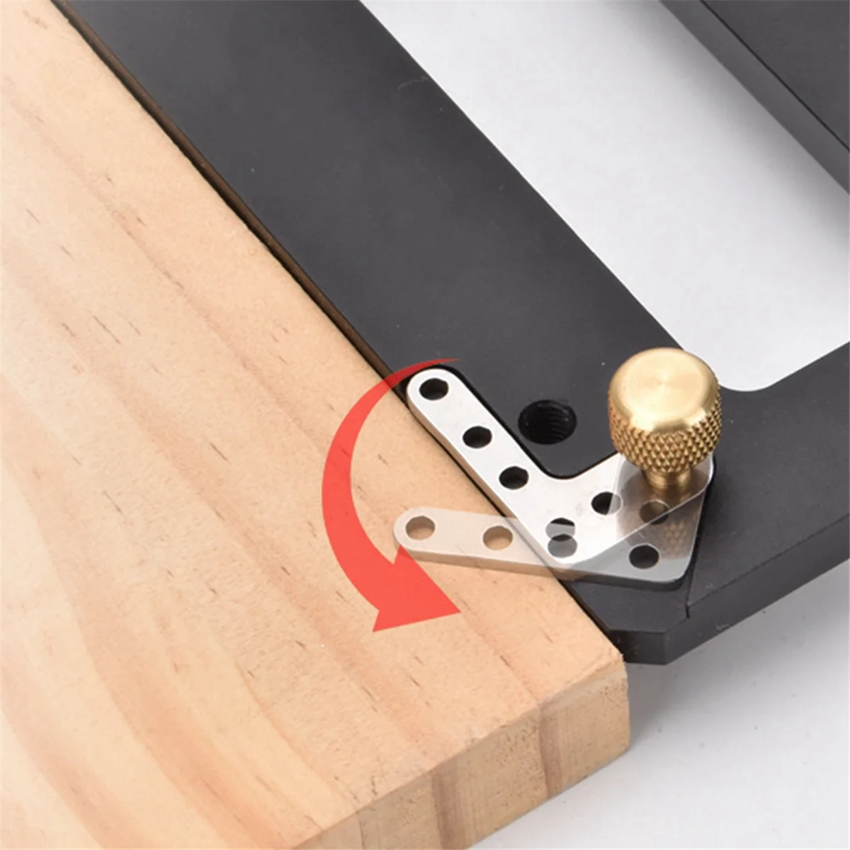 Woodworking 90 Degree Track Saw Square Guide Rail Square Right-Angle Guide Rail Stop Electric Circular Saw Track