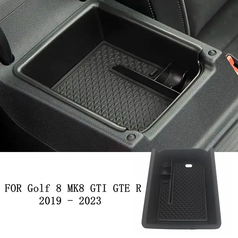 

Car Armrest Storage Box Tray Center Console Organizer Holder for Volkswagen VW Golf 8 MK8 Golf8 2019-2023 Accessories