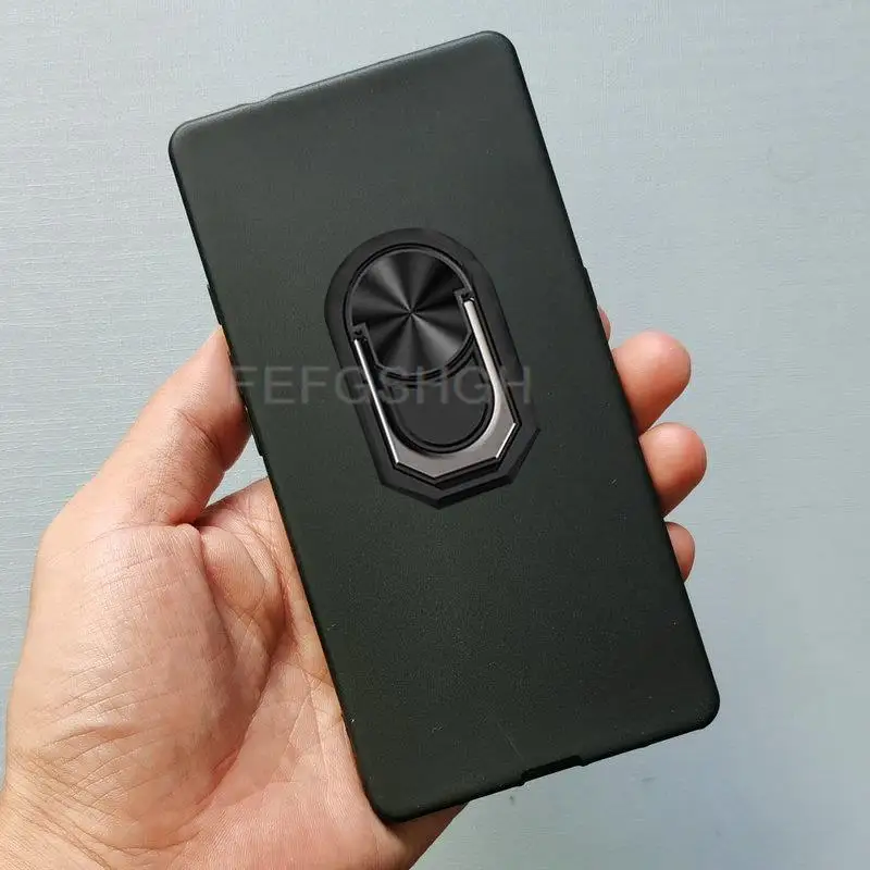 Funda para Hisense TOUCH HITV205N de 5,84 ", carcasa trasera con anillo de dedo, funda de silicona TPU suave para Hisense TOUCH HITV205N