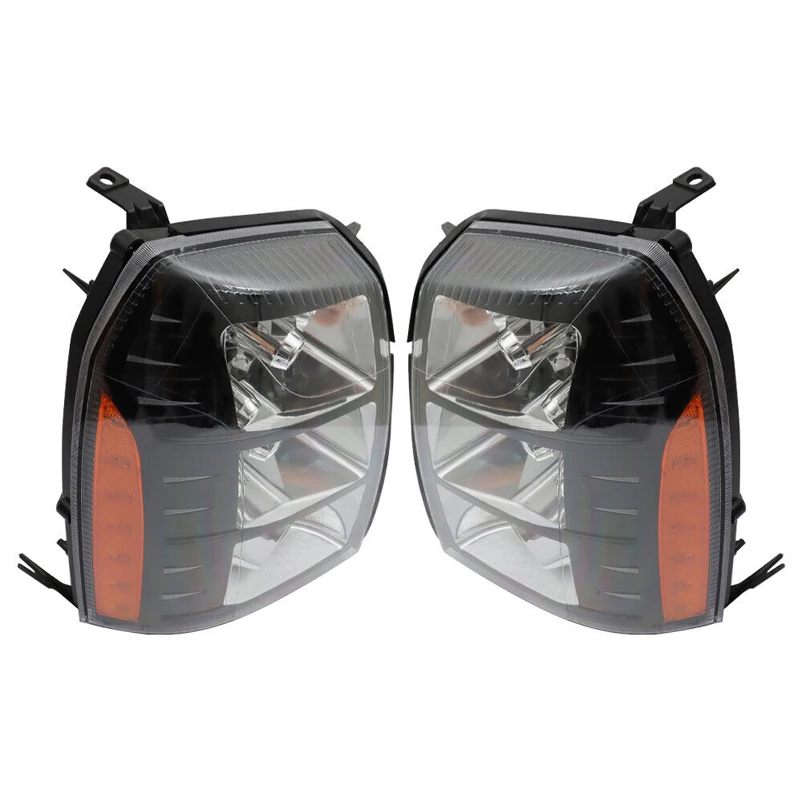 Headlight For Cadillac Escalade 2007 2008 2009 2010 2011 2012 2013 2014 Front Bumper Headlights Headlamp Headlamps Without Bulbs