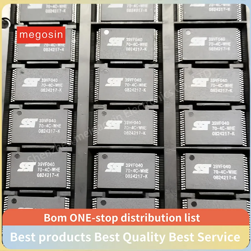 1PCS/LOT  SST39VF040-70-4C-WHE SST39VF040-70-4C-WH SST39VF040 39VF040 TSOP32 Memory chip