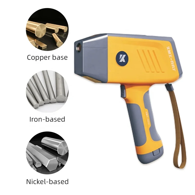 Analizzatore portatile dello spettrometro Xrf portatile analizzatore della lega del Tester del metallo dell'oro Xrf